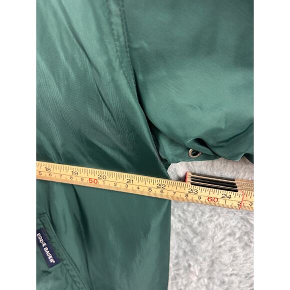Eddie Bauer Outdoor Outfitters Hooded Nylon Jacket Men’s Large Tall Green - Picture 3 of 11